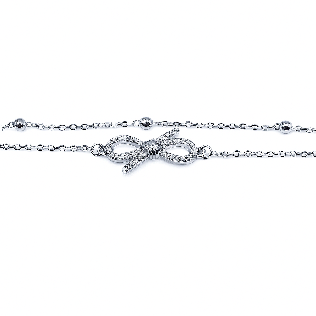 Dainty Bow Bracelet