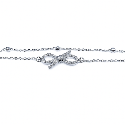 Dainty Bow Bracelet