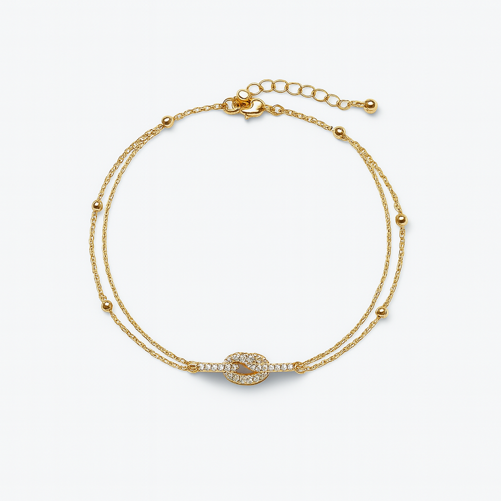 Crystal Buckle Bracelet