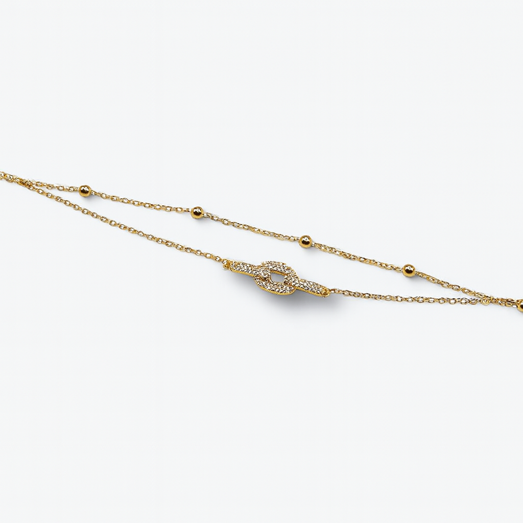Crystal Buckle Bracelet