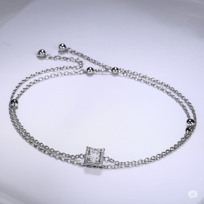 Shimmer Square Bracelet