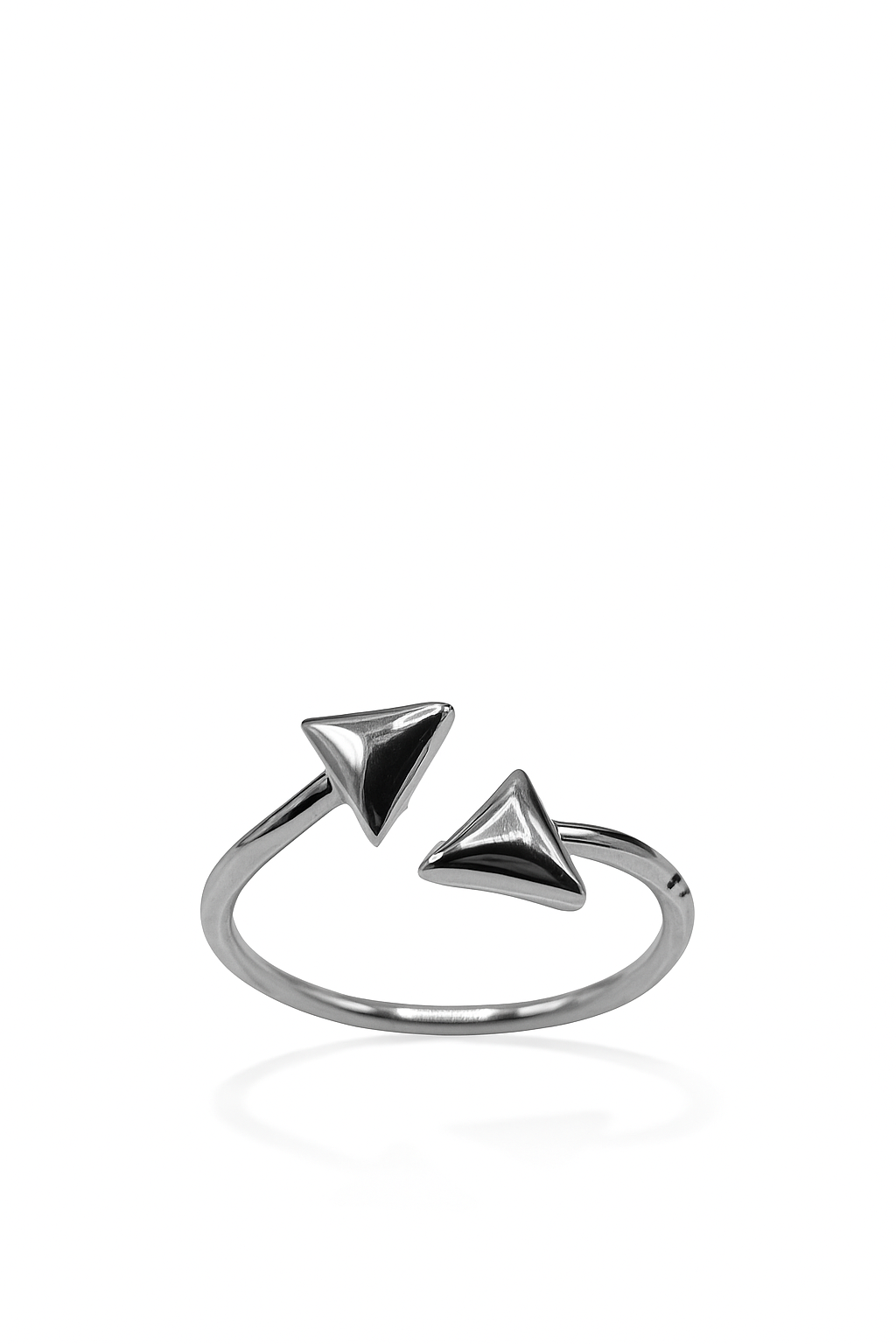Twin Triangle Ring