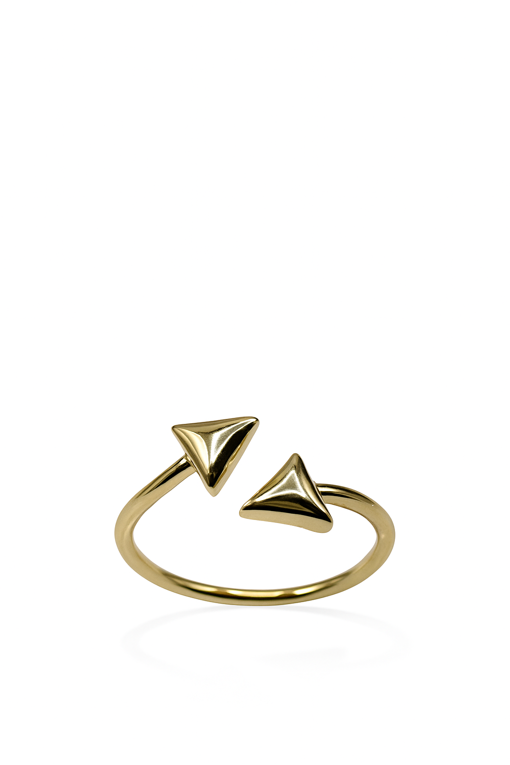 Twin Triangle Ring