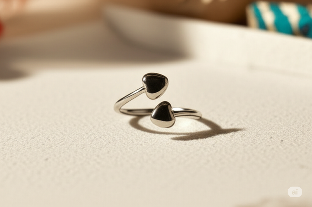 Tiny Hearts Ring