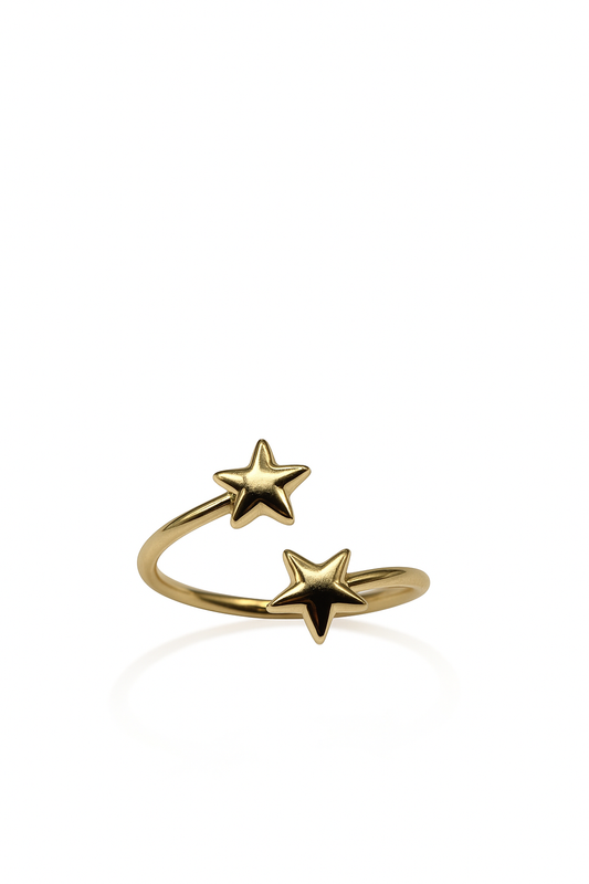 Twin Star Ring
