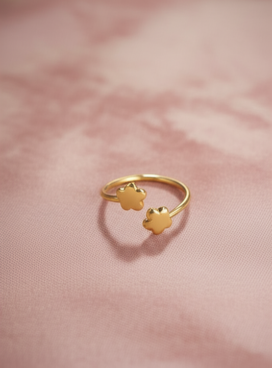 Double Clover Ring