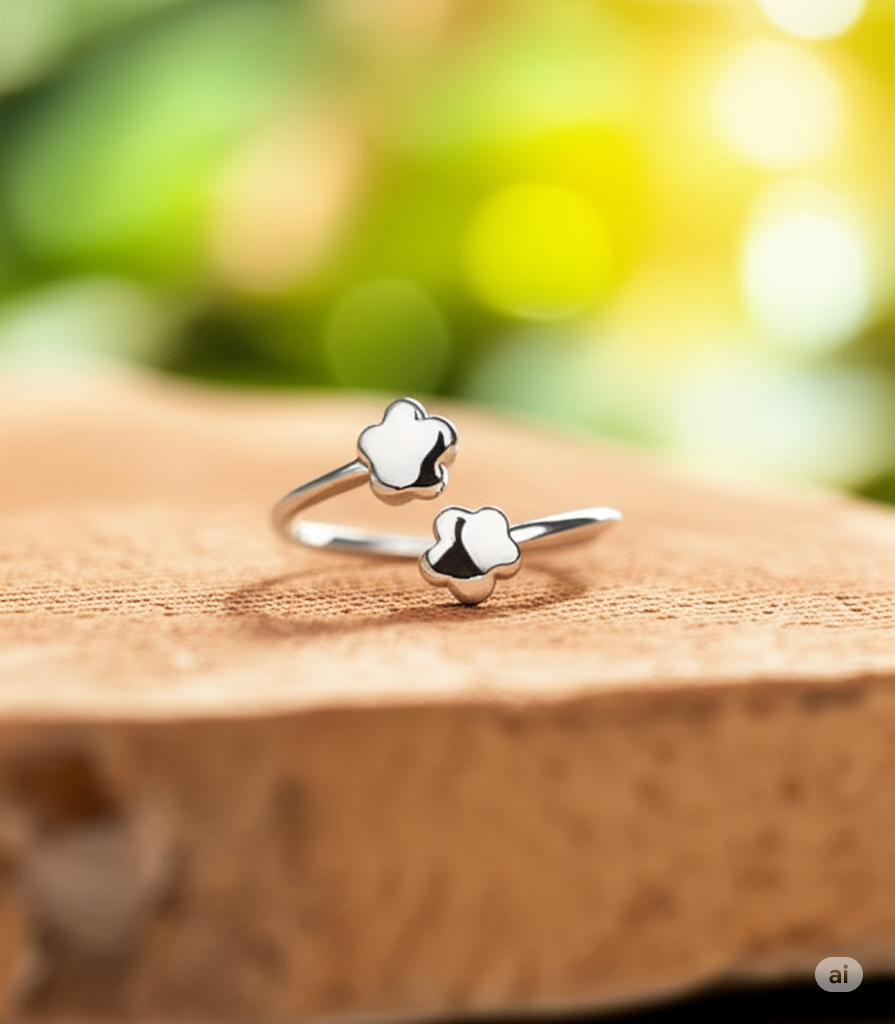 Double Clover Ring