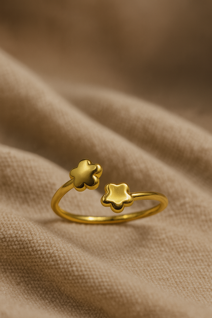 Double Clover Ring