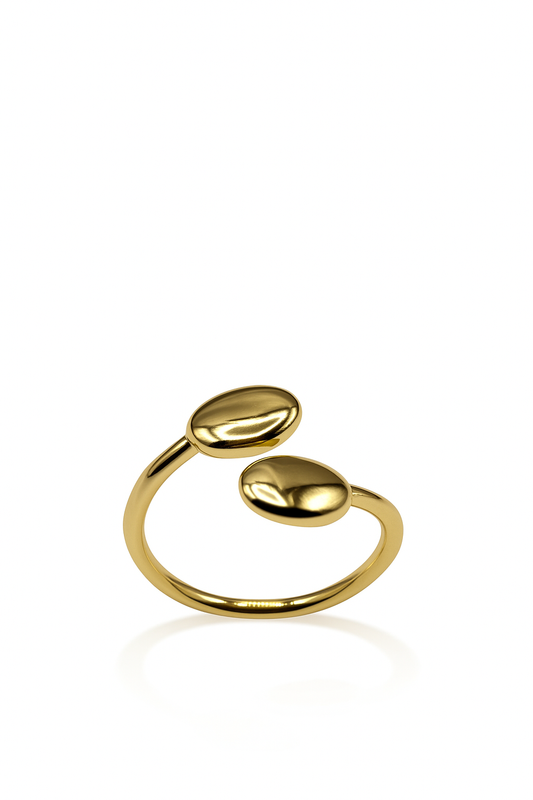 Twin Ellipse Ring