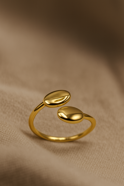 Twin Ellipse Ring