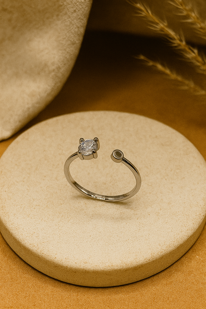 Sparkling Round Ring