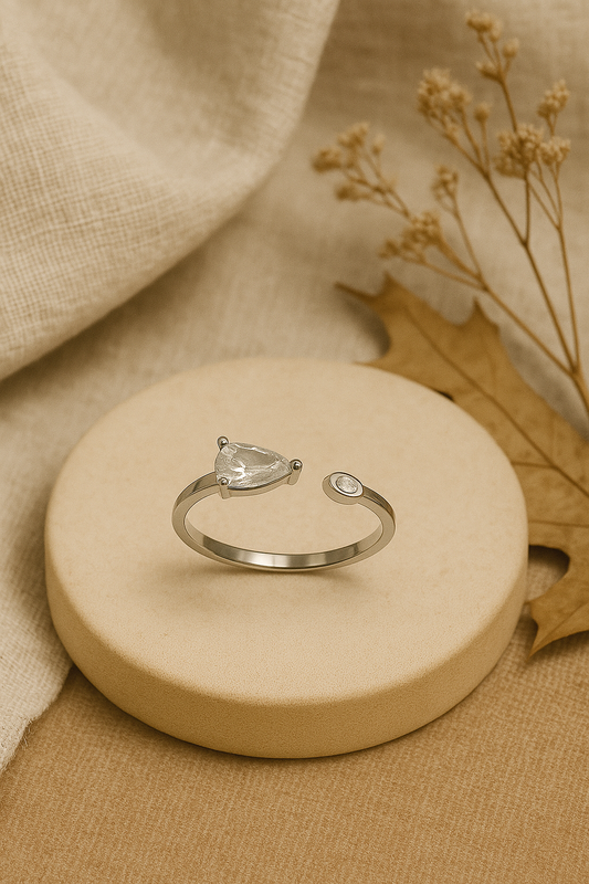 Pear Embrace Ring