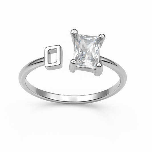 Princess Cut Duo Ring