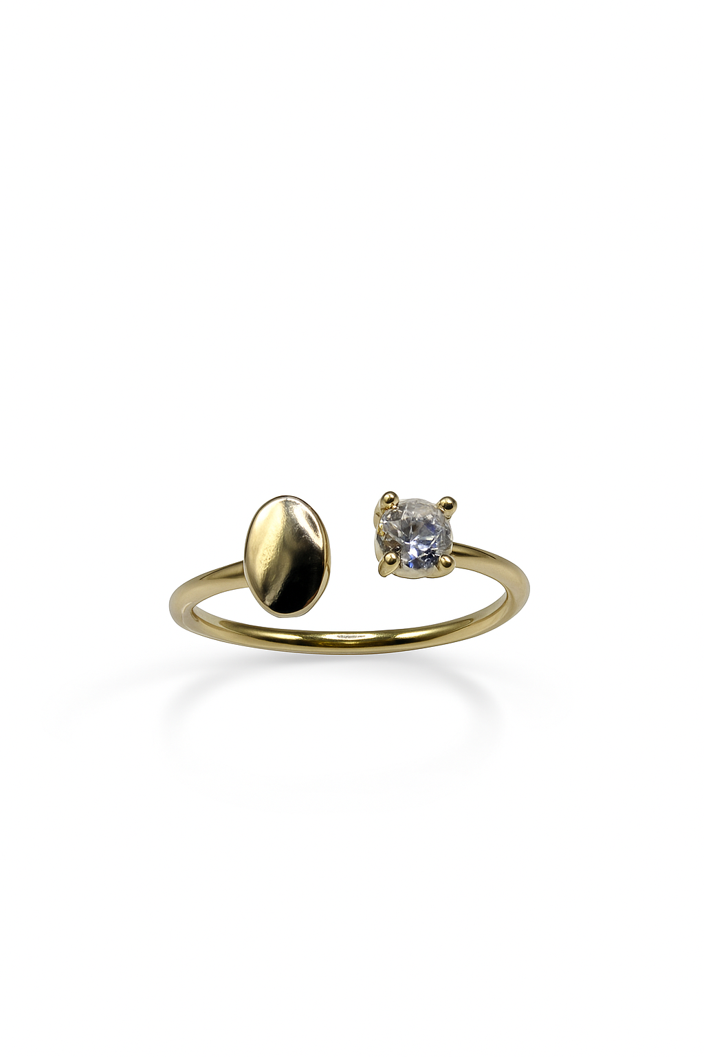 Golden Disc & Spark Ring
