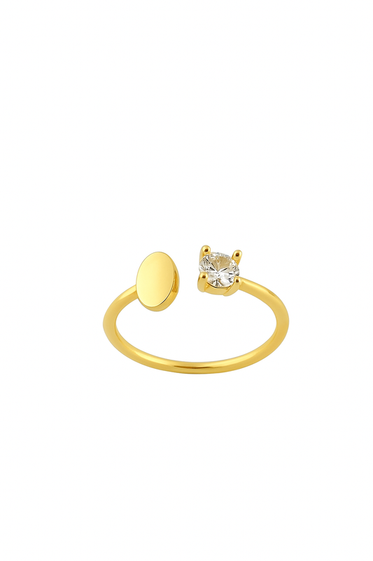 Golden Disc & Spark Ring