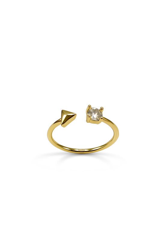 Arrow Point Spark Ring
