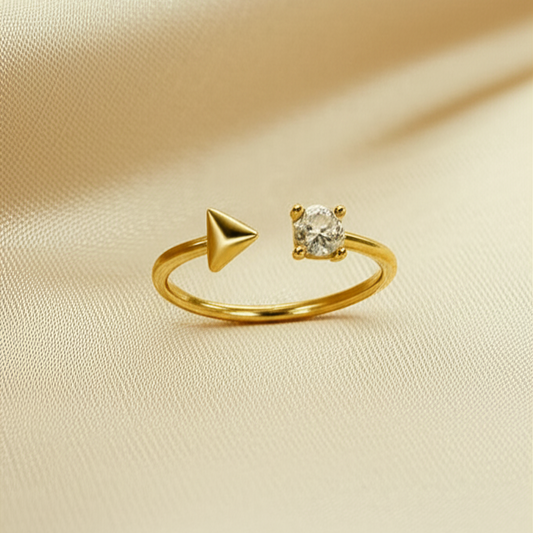 Arrow Point Spark Ring