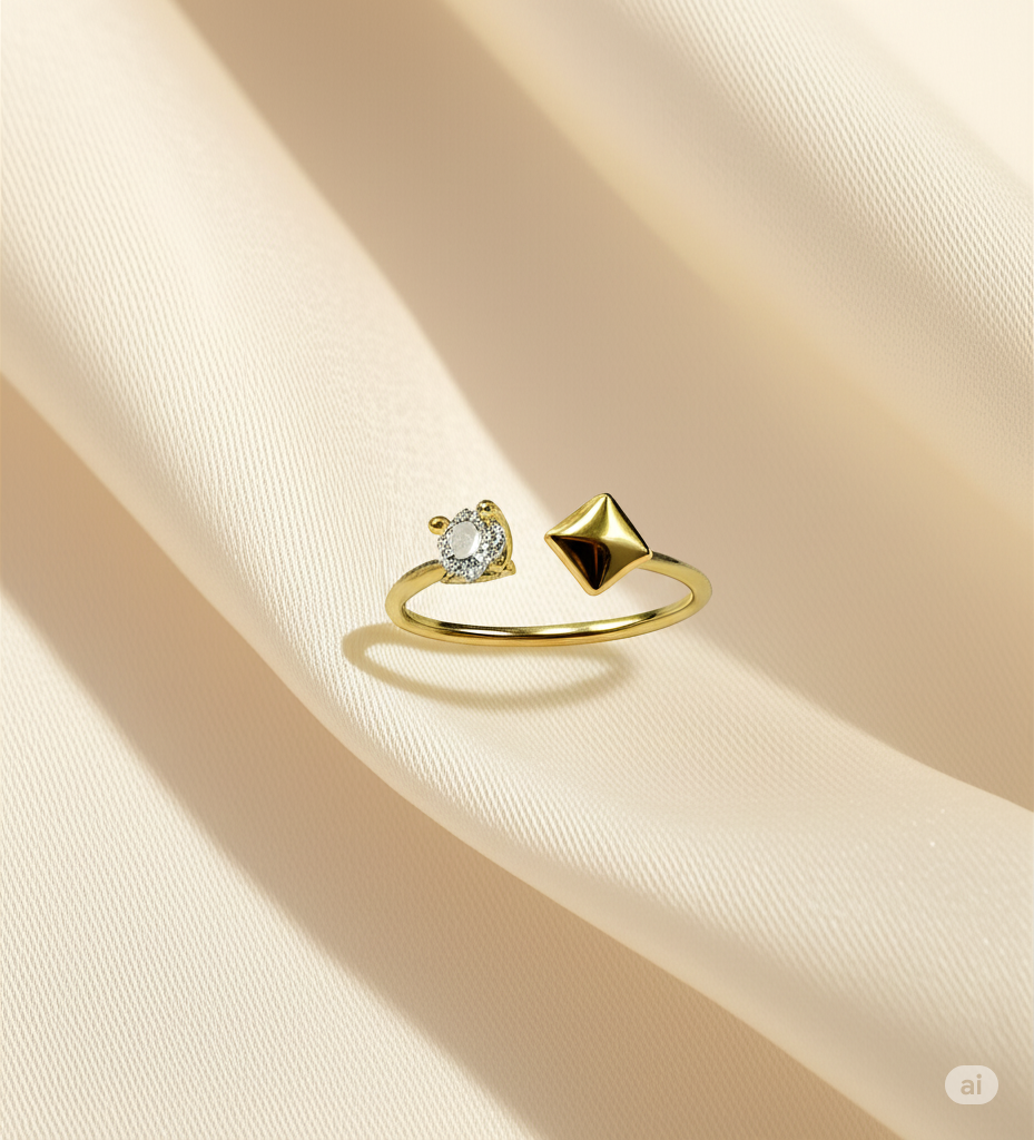 Arrow Point Spark Ring
