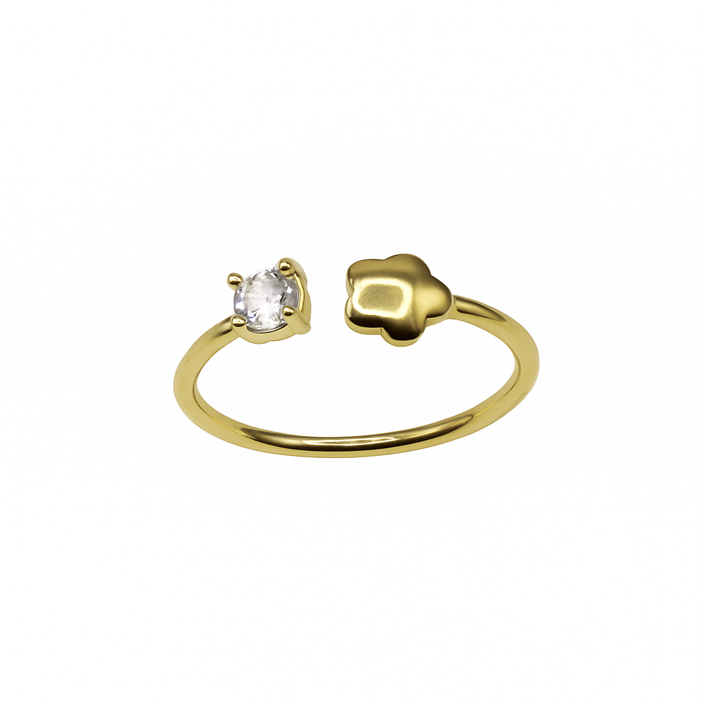 Sparkling Orb Ring