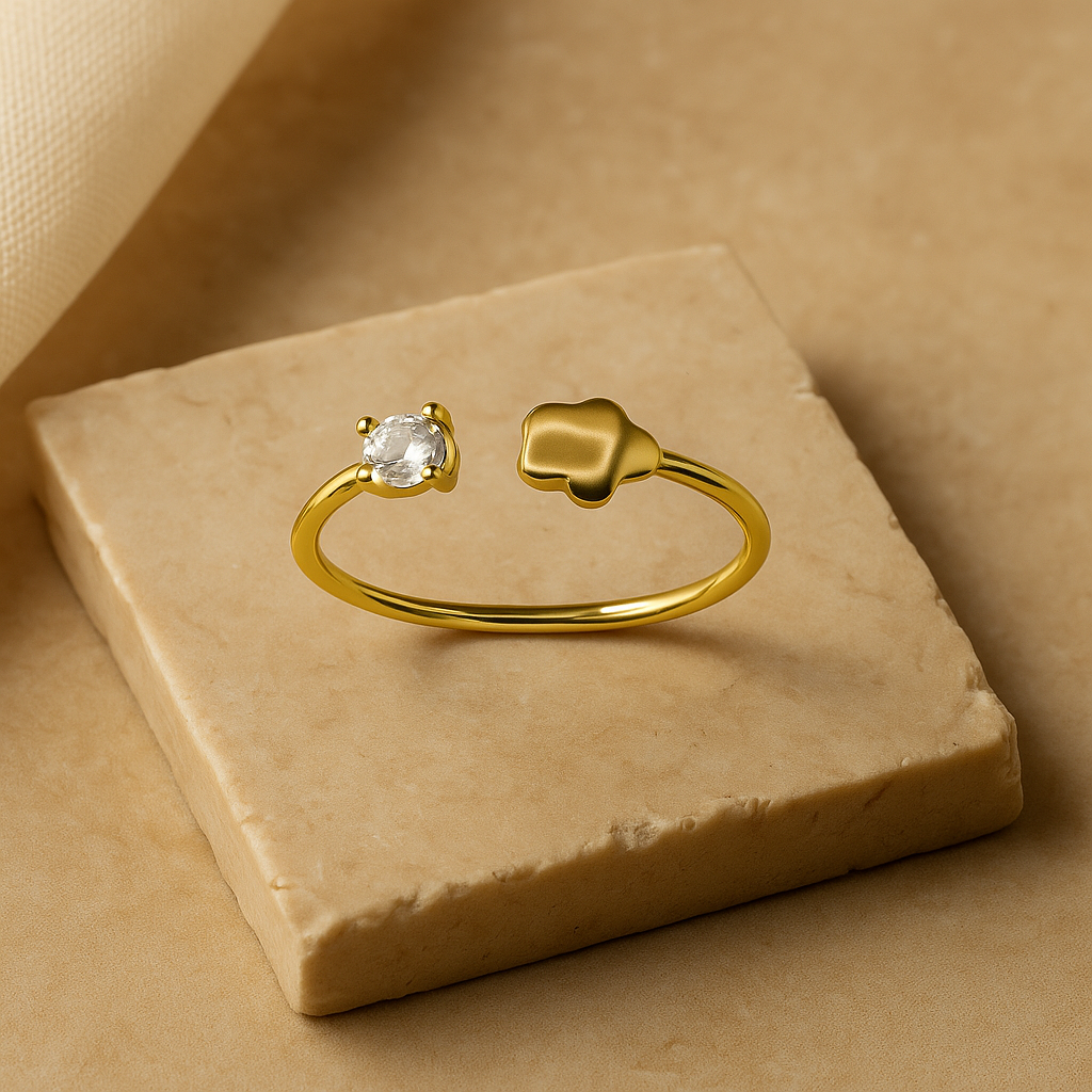 Sparkling Orb Ring