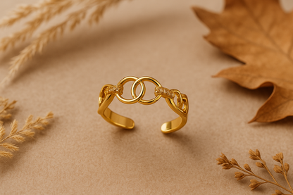 Linked Infinity Ring