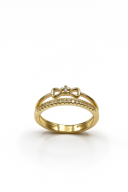 Bow Sparkle Ring