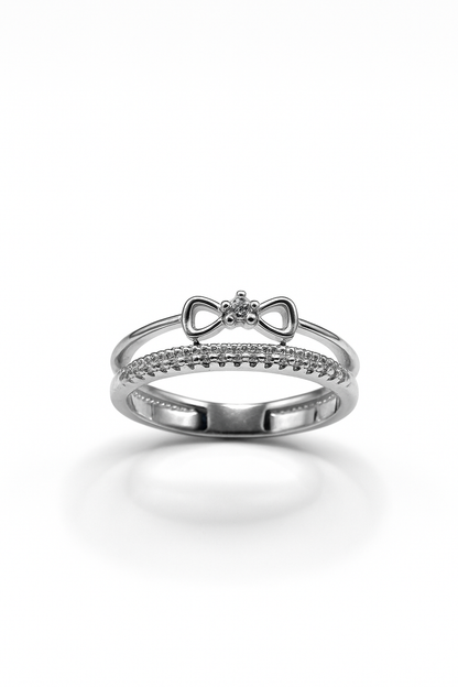 Bow Sparkle Ring