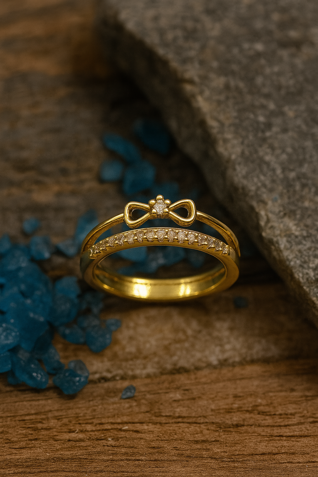 Bow Sparkle Ring