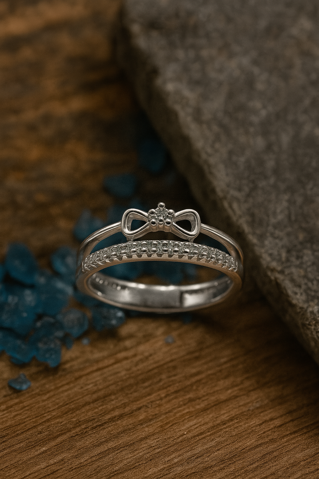 Bow Sparkle Ring