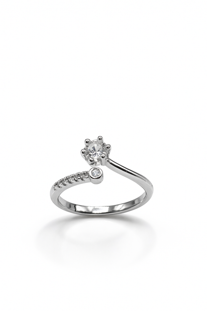 Flower Crystal Ring
