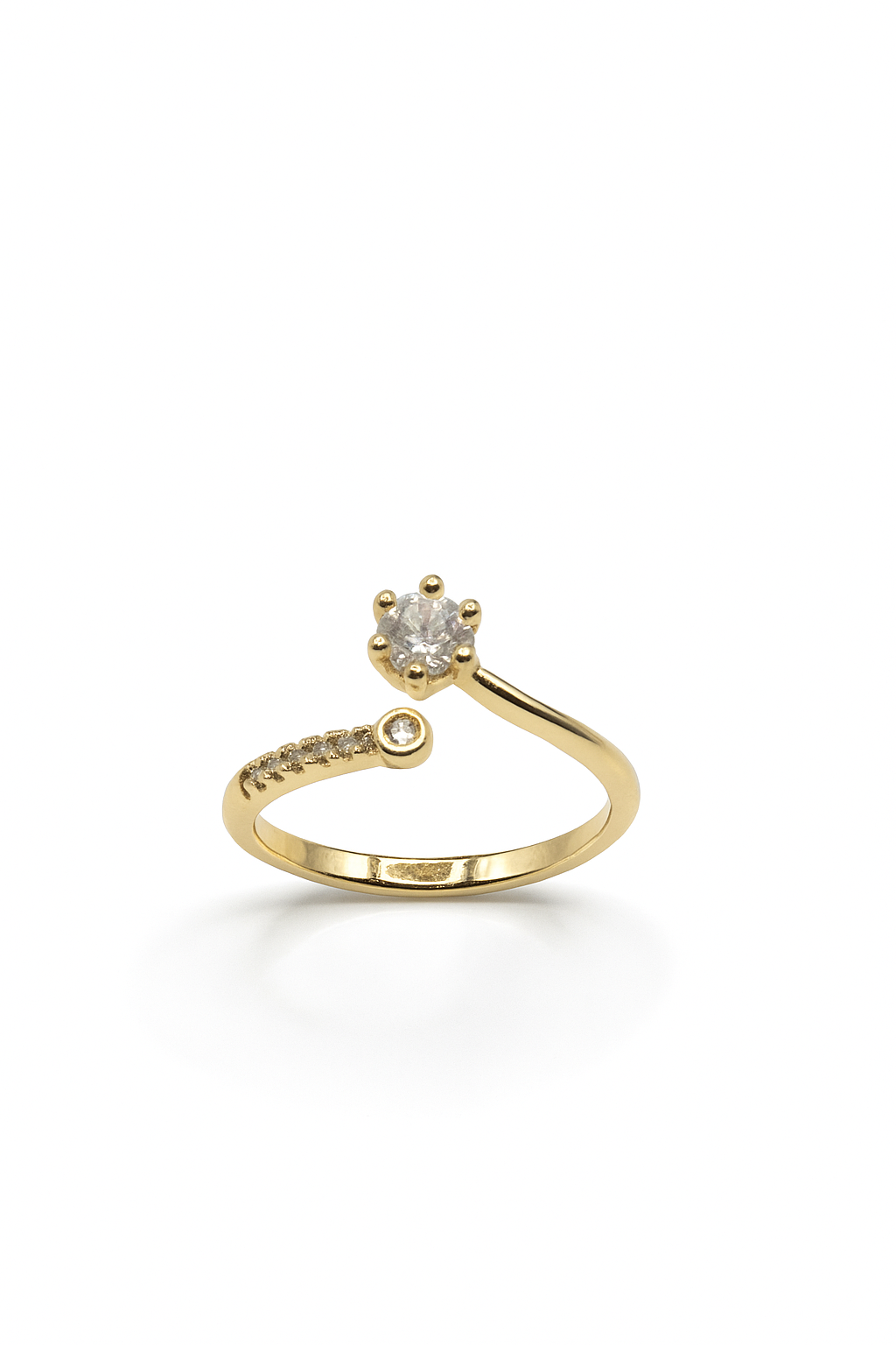 Flower Crystal Ring