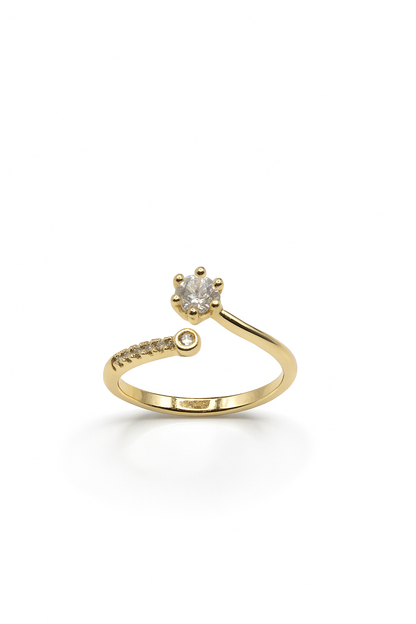 Flower Crystal Ring