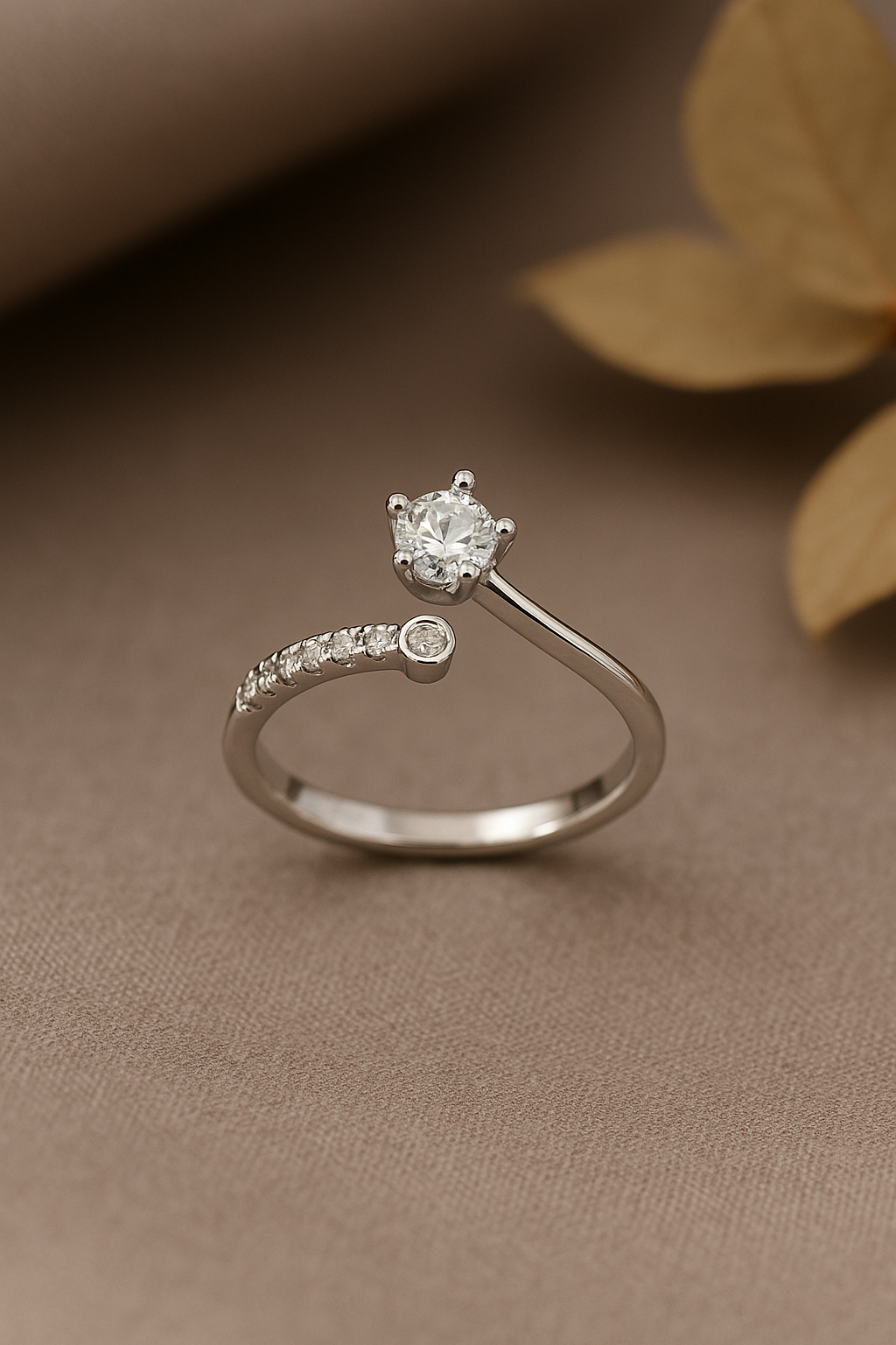 Flower Crystal Ring