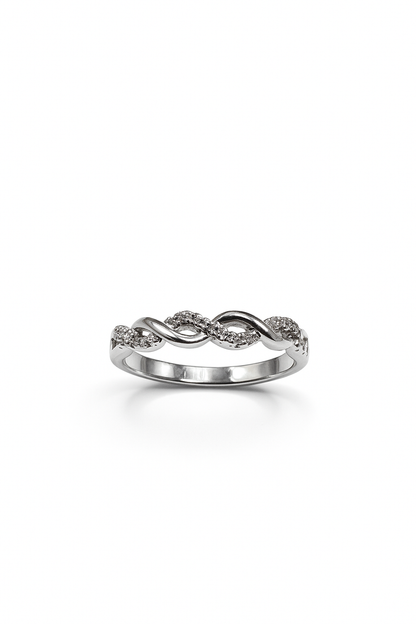 Woven Sparkle Ring