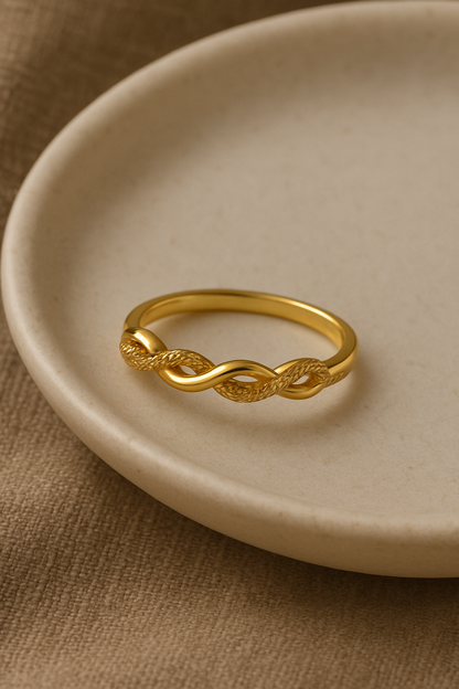 Woven Sparkle Ring