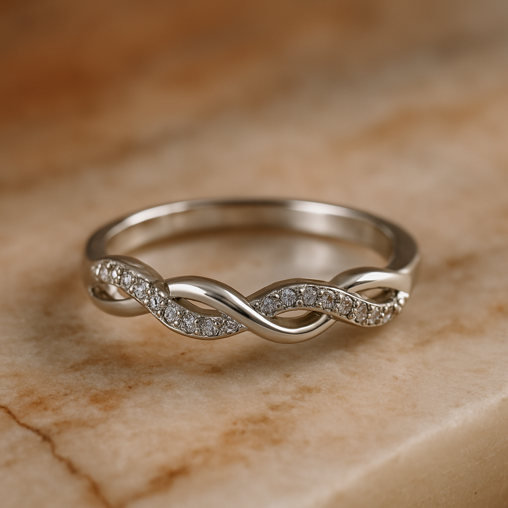 Woven Sparkle Ring