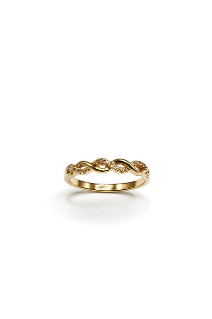 Woven Sparkle Ring