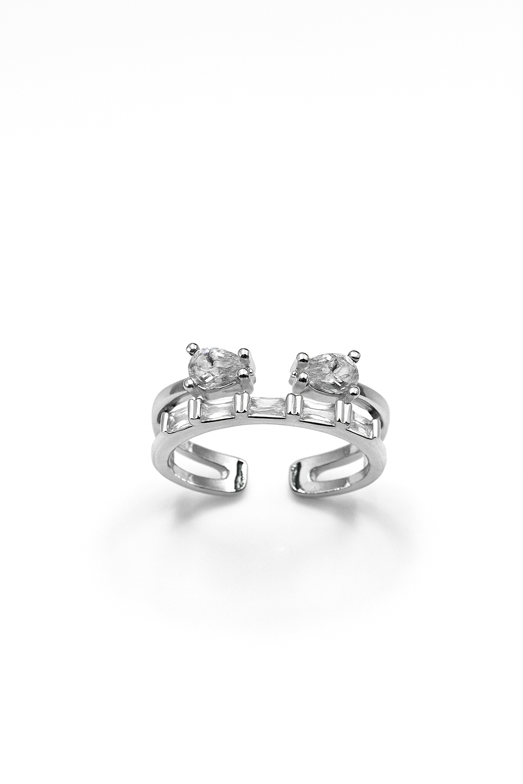 Layered Gem Ring