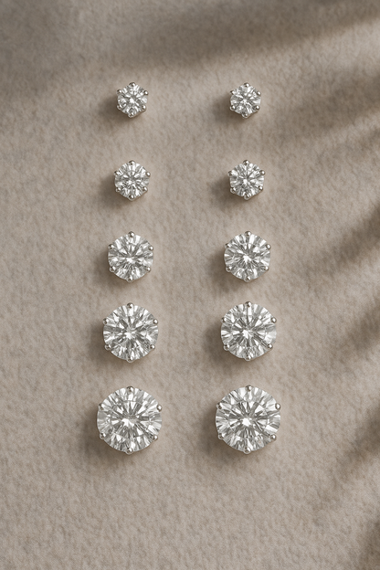 Classic Crystal Stud Set