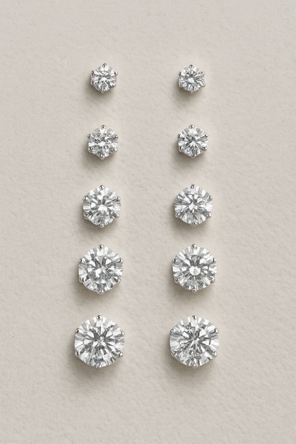 Classic Crystal Stud Set