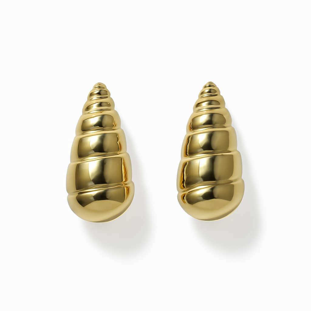 Shell-Shaped Earrings