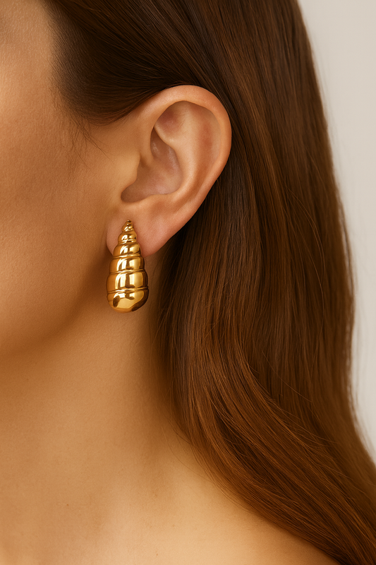 Shell-Shaped Earrings