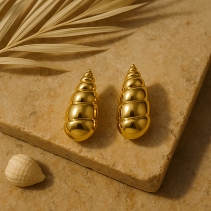 Shell-Shaped Earrings