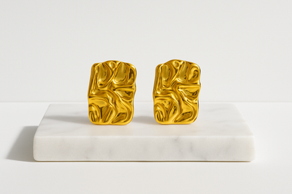 Crinkle Earrings