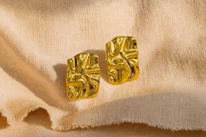 Crinkle Earrings