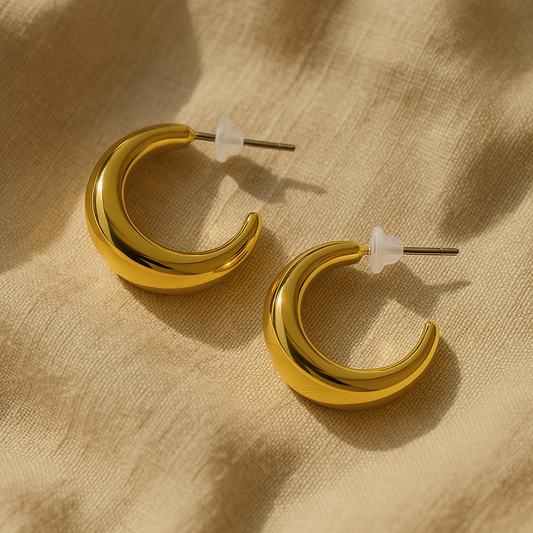 Half Moon Earrings