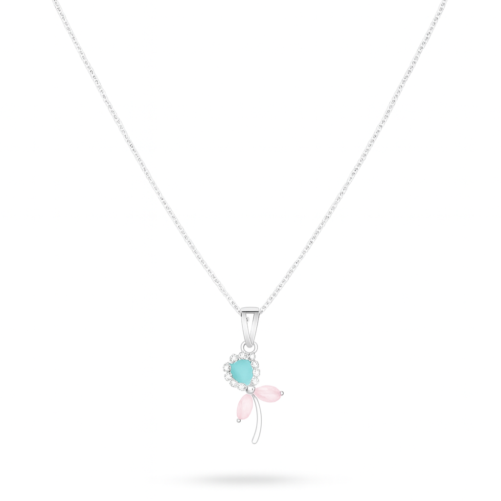 Mermaid's Tail Pendant Necklace