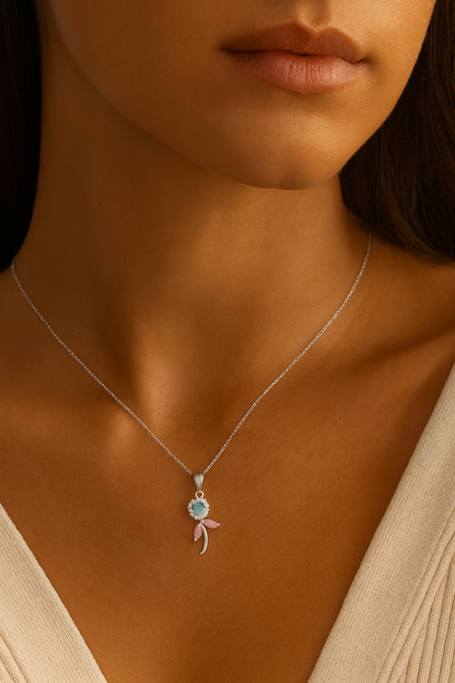 Mermaid's Tail Pendant Necklace