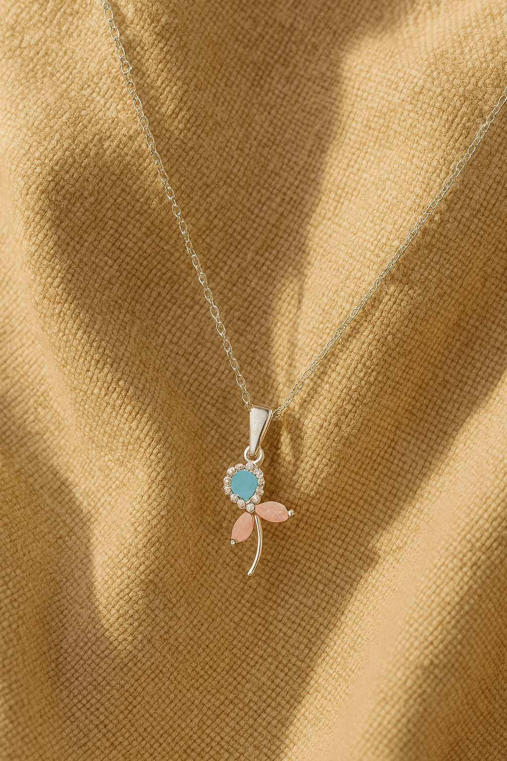 Mermaid's Tail Pendant Necklace