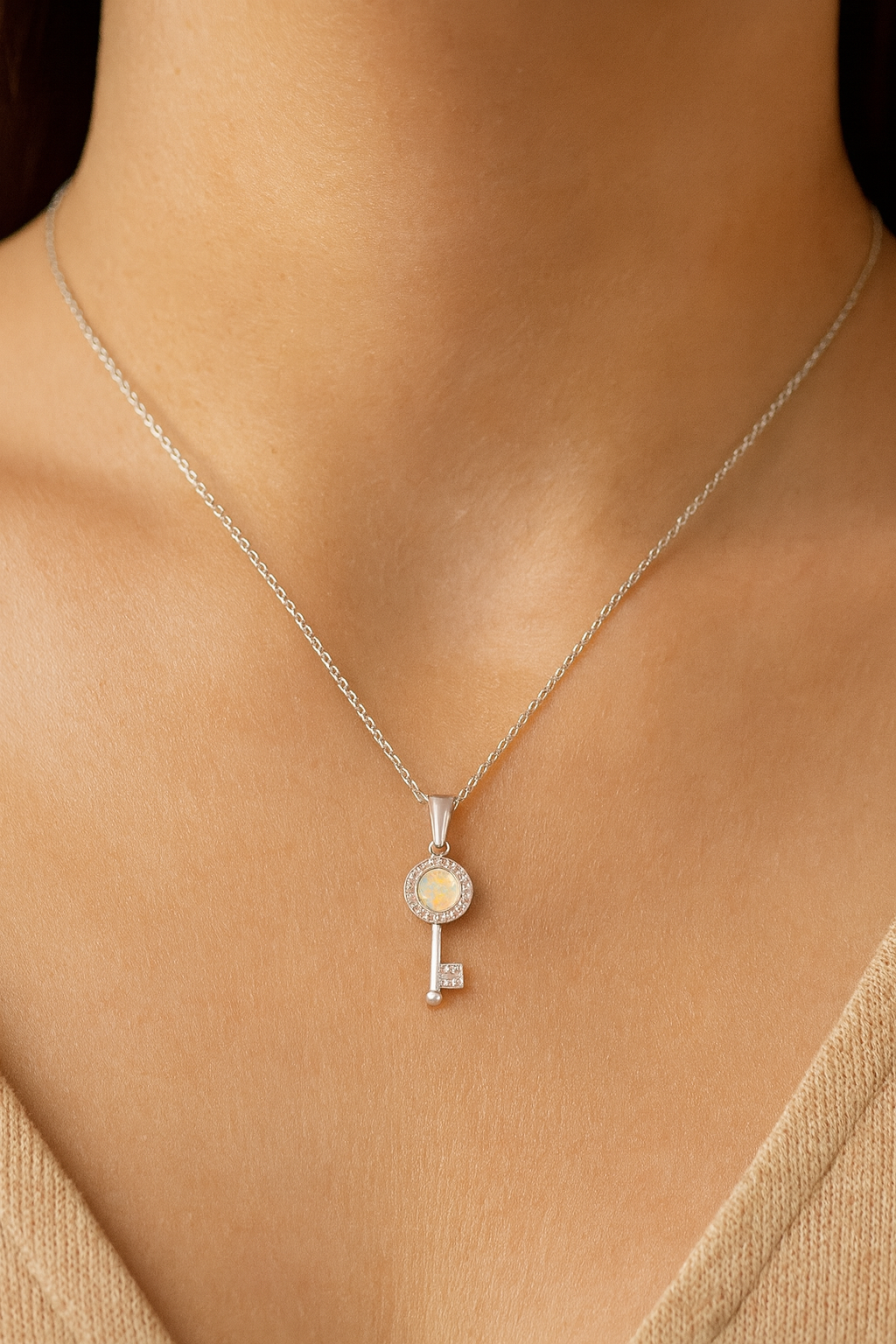 Promise Key Necklace